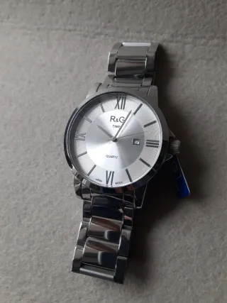 Orologio R&G TIME Quarzo Uomo Argento