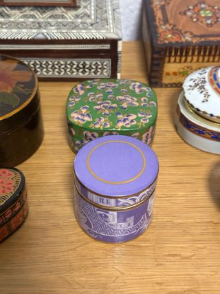 Lote 9 Joyeros Vintage - Porcelana Herend