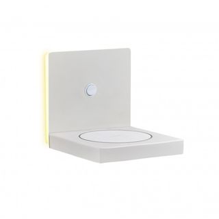 Aplique cargador inalámbrico móvil con luz