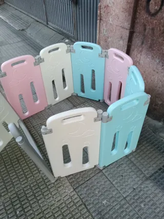 PUERTA Parque infantil y piezas laterales