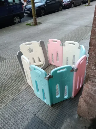 PUERTA Parque infantil y piezas laterales