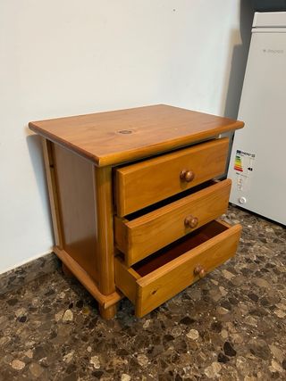 Cama individual 90cm + mesita noche