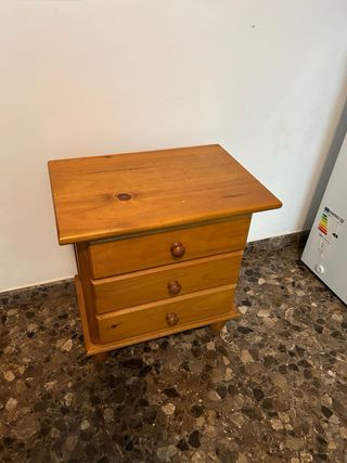 Cama individual 90cm + mesita noche