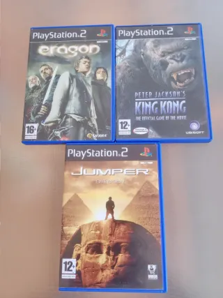 3 Juegos PS2: Eragon, King Kong, Jumper