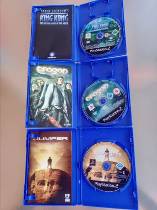 3 Juegos PS2: Eragon, King Kong, Jumper