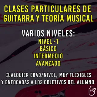Clases Particulares Guitarra y bajo