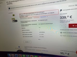 Kit Embrague Peugeot 505 Turbo Diesel