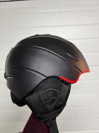 Casco esquí/nieve Mountain Pro negro