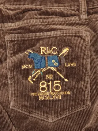 Pantalón Pana Marrón Polo Ralph Lauren