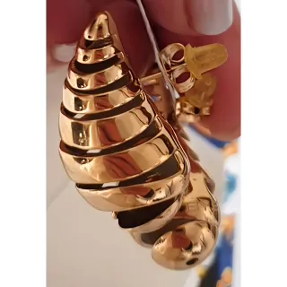 Orecchini BYS dorati