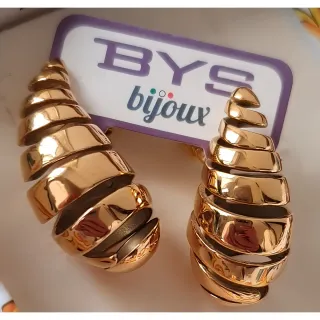 Orecchini BYS dorati