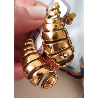 Orecchini BYS dorati