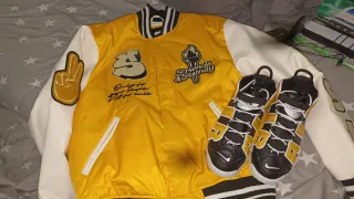 Deportivas Nike Uptempo Talla 39 y Chaqueta M.