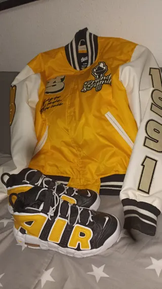 Deportivas Nike Uptempo Talla 39 y Chaqueta M.