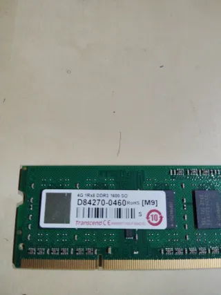2x 4GB DDR3 RAM TRANSCEND