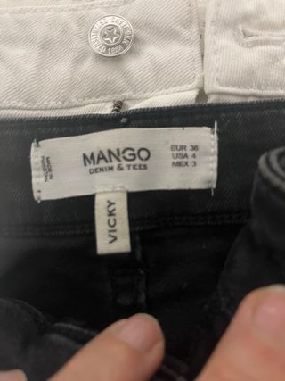 Shorts negros Mango