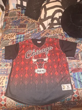 Camiseta Chicago Bulls Mitchell & Ness XL