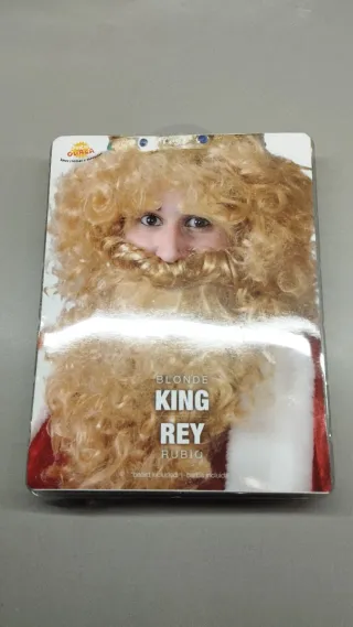 Corona y barba Rey Mago