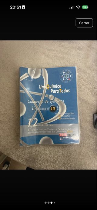 Libro Química 10ª Edición Bachillerato