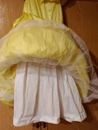 Vestido de Bella de Disney