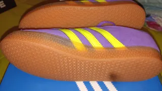 Adidas Gazelle Morado/Amarillo Talla 36/37