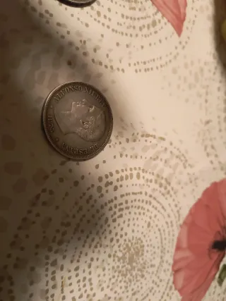 Moneda 5 Pesetas Alfonso XIII 1891