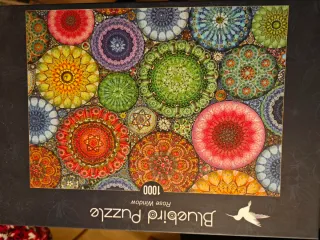 Puzzle Bluebird 1000 piezas Vidrieras