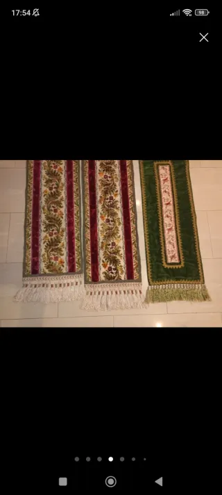 2 Tapetes Vintage Florales