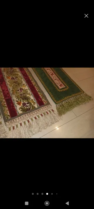 2 Tapetes Vintage Florales