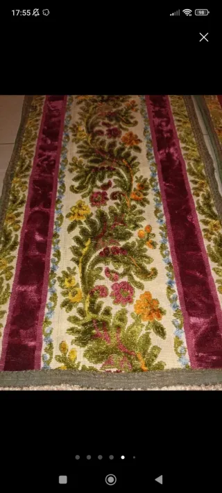 2 Tapetes Vintage Florales