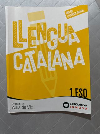 Alba de Vic 1 ESO. Llengua catalana