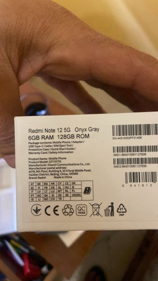 Xiaomi Redmi Note 12 5G Verde