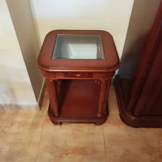 Muebles de salón-comedor madera rústico colonial