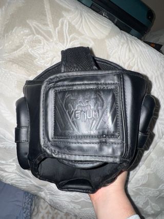 Casco Venum Boxeo/MMA Negro