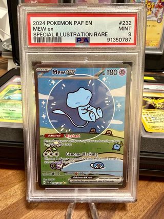 Mew ex PSA 9 Ilustración Rara #232