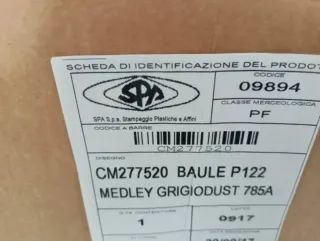 Top Case Baúl Piaggio 37L+Base Medley/Liberty 125