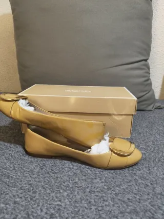 Bailarinas Michael Kors Nude/Amarillo Talla 38