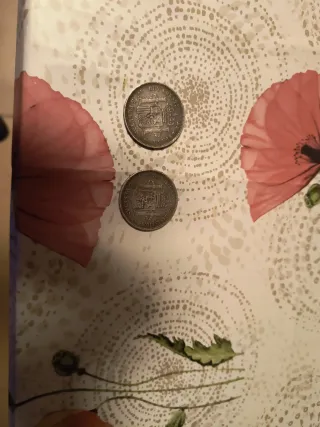 Moneda 5 Pesetas Plata