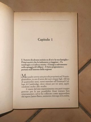 Libro i viaggi di gulliver