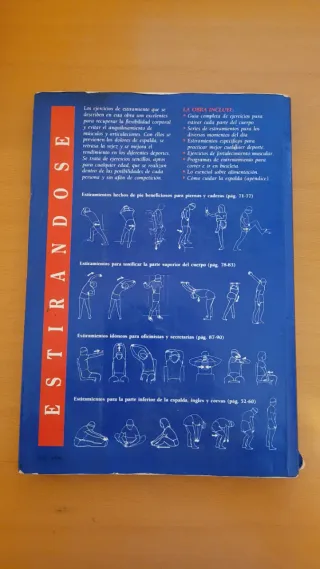 Libro Estirándose - Bob Anderson - Guía de Estiram