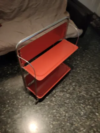 Mesita auxiliar vintage plegable