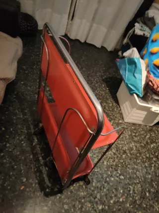 Mesita auxiliar vintage plegable