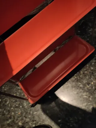 Mesita auxiliar vintage plegable