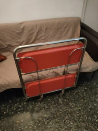 Mesita auxiliar vintage plegable