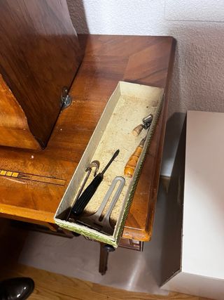 Máquina de coser antigua Alfa