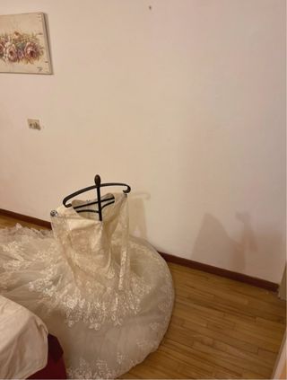 Abito da sposa bianco taglia unica