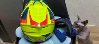 Casco Motocross Acerbis Profile + Gafas