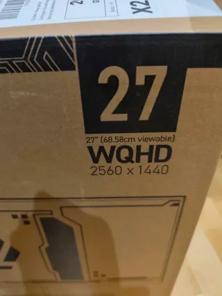 Monitor PC 27 MSI MAG 274QF WQHD 180hz