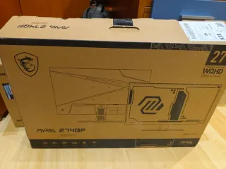 Monitor PC 27 MSI MAG 274QF WQHD 180hz