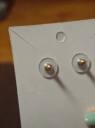 Pendientes con forma de rosa